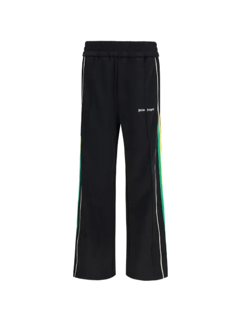 Palm Angels logo-print side-stripe track pants Black PMCJ04JS26FAB002
