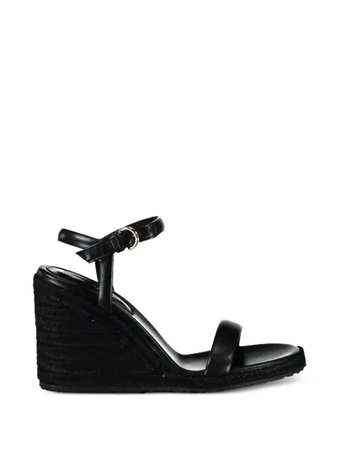 Gianvito Rossi cord wedge sandals Black G3275885RICNCO