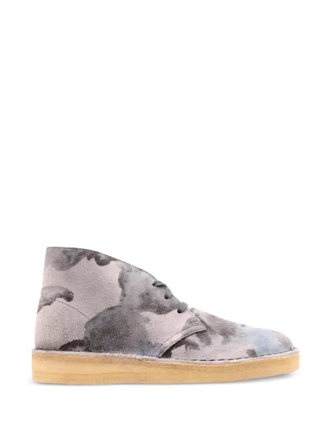 Clarks Originals Desert Coal camo-print boots Grey 26160188