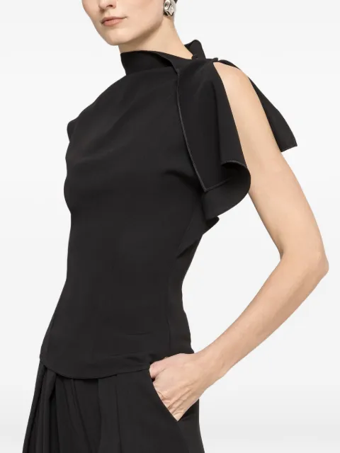 NISSA short sleeve top Black TOP16497