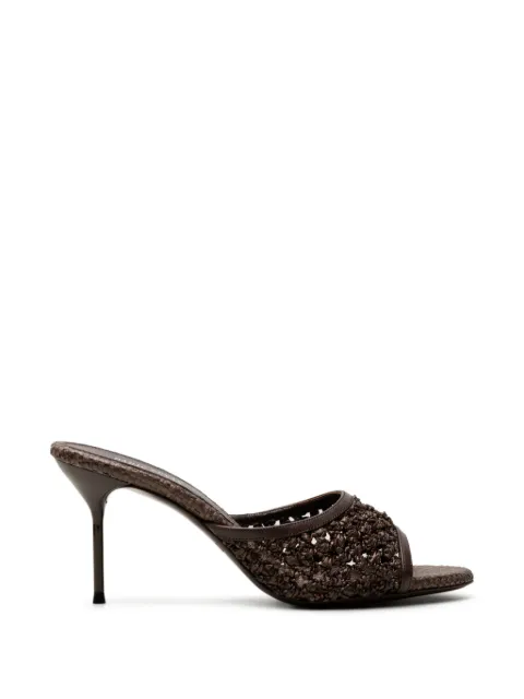 Paris Texas 70mm Lidia heeled sandals Brown PX1994XSTRW