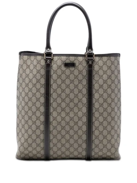 Gucci Pre-Owned 2016-2026 GG Supreme Joy Vertical tote bag Neutrals N4ONIQC42JN0JC3P