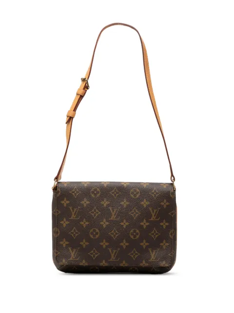 Louis Vuitton Pre-Owned 2000 Monogram Musette Tango Short Strap shoulder bag Brown JVHGO3RG85GP28BH