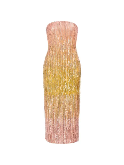 Aje Amulet sequin-embellished midi dress Pink 26SU5487AURORA