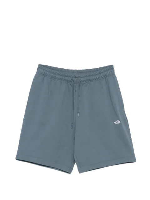 The North Face logo-embroidered drawstring shorts Blue NF0A8GQ90U3