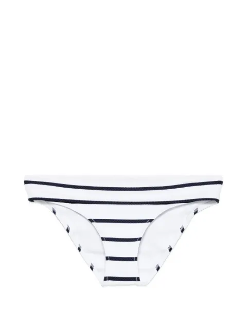 Heidi Klein stripe-pattern bikini bottoms White COREHK0213