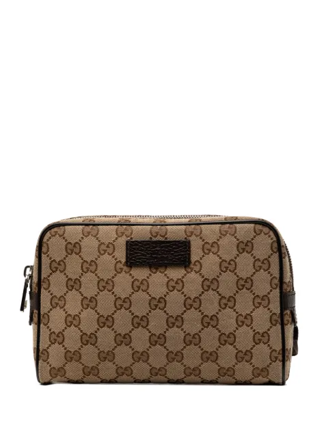 Gucci Pre-Owned 2000-2015 GG Canvas belt bag Neutrals DKU10VFR27BGK49G