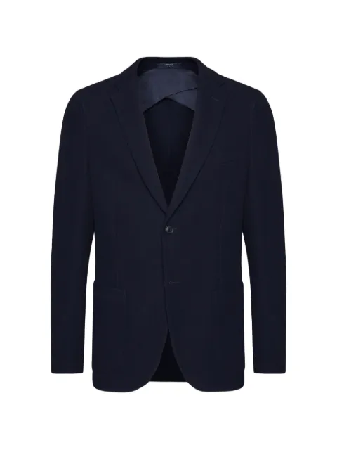 Boggi Milano buttoned long-sleeve blazer Blue BO25C0093