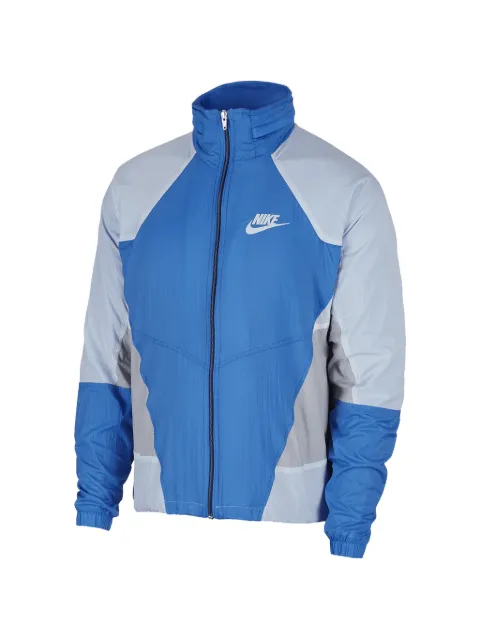 Nike hooded woven zip-up jacket Blue AR1869
