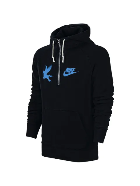 Nike Pegasus logo-print hoodie Black 546344