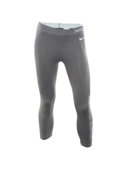 Nike Pro logo-print leggings Grey 889575