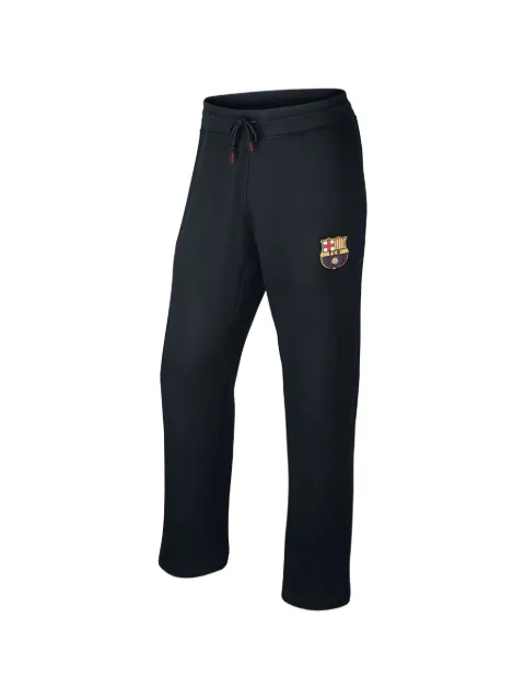Nike logo-patch drawstring track pants Black 546806