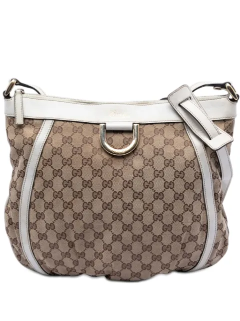 Gucci Pre-Owned 2016-2026 GG Canvas Abbey D Ring crossbody bag Neutrals E2B5DNXMM4K8C1DL