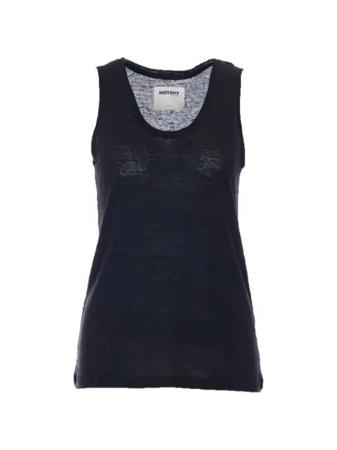 NOTSHY Yana round-neck tank top Black NF8G000LIP000