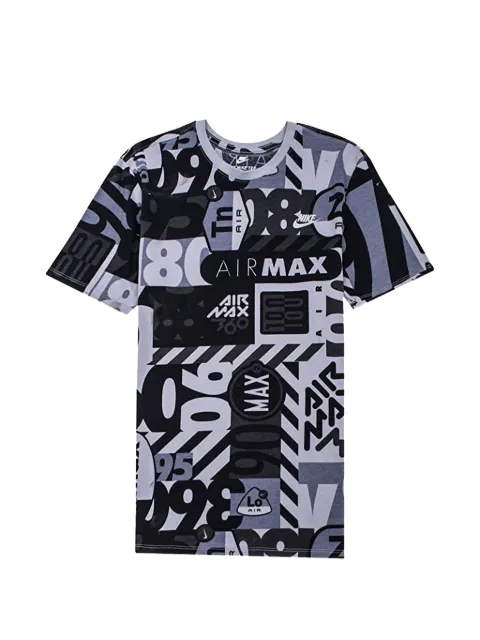 Nike Air Max graphic-print T-shirt Black 867197