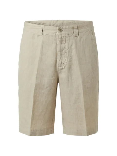 120% Lino linen shorts Neutrals 33ALIM21370000253