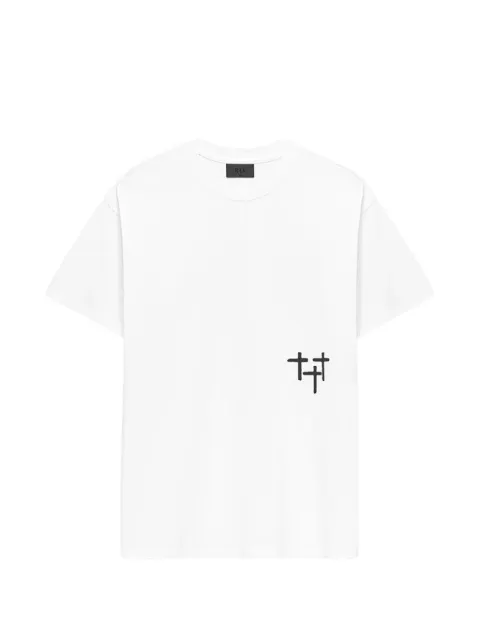 RTA Colin star-print T-shirt White MEXOK911T1322WTSST