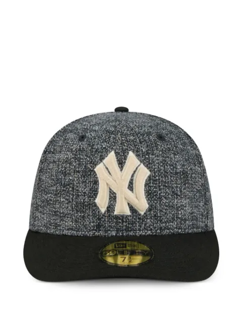 NEW ERA CAP 59FIFTY New York Yankees MLB tweed cap Black NE463