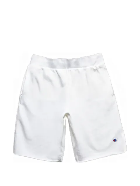 Champion Reverse Weave logo-detail shorts White 89597045