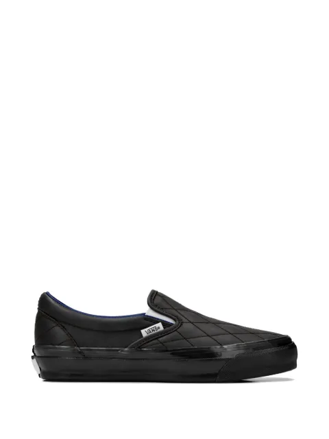 Vans LX Classic Slip-On 98 quilted leather sneakers Black VN000D9WEMV