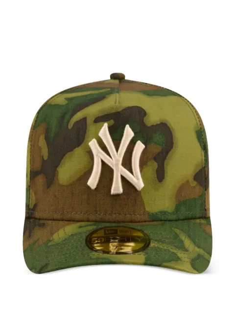 NEW ERA CAP xMLB New York Yankees 59FORTY camouflage-print cotton hat Green NE462