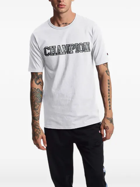 Champion C-Life Heritage 3-D logo T-shirt White GT19586338100