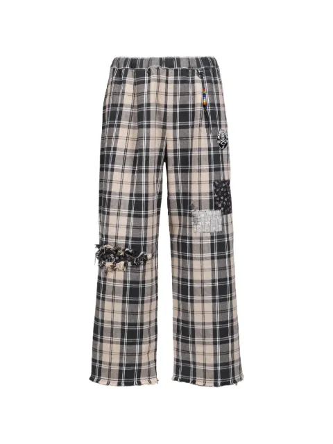 Mastermind Japan x Sean Wotherspoon patchwork trousers Neutrals MJSW26SS004BLK