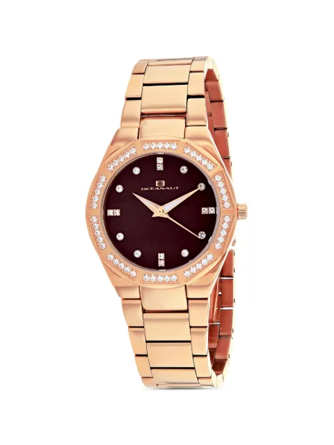 OCEANAUT Athena Crystal 35mm watch Brown OC0256
