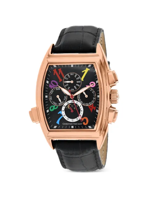 CHRISTIAN VAN SANT Grandeur 45mm watch Black CV2137