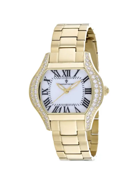 CHRISTIAN VAN SANT Bianca 34mm watch White CV1833
