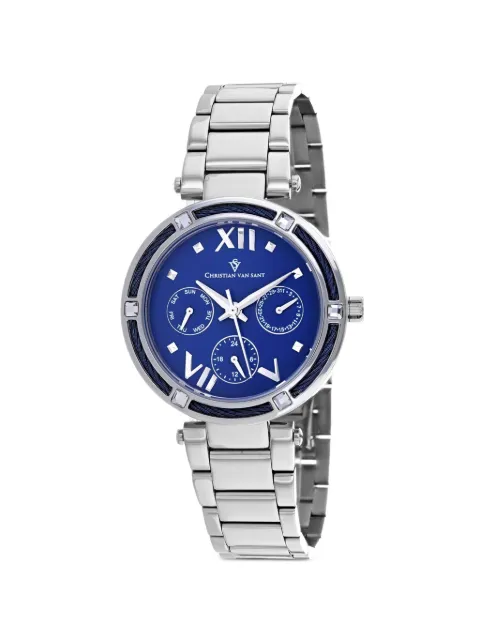 CHRISTIAN VAN SANT Sienna 33mm watch Blue CV1821
