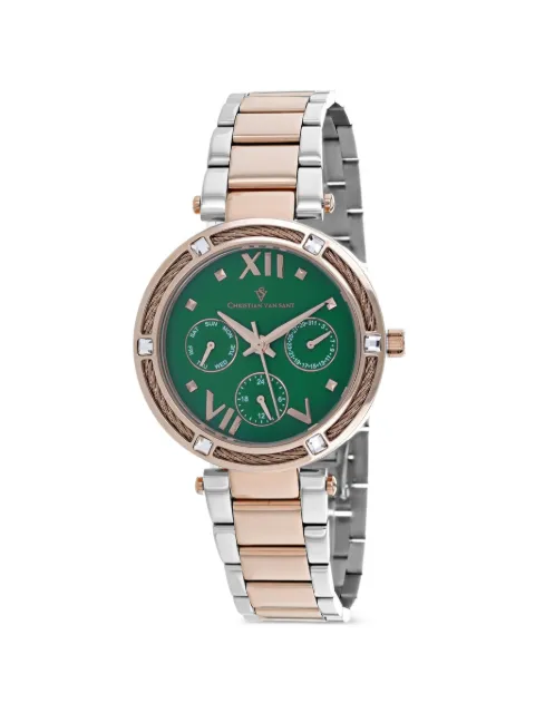 CHRISTIAN VAN SANT Sienna 33mm watch Green CV1825