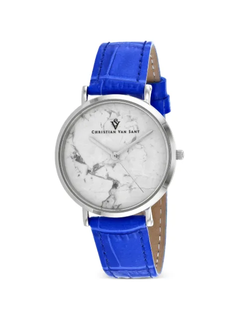 CHRISTIAN VAN SANT Lotus 34mm watch White CV0420