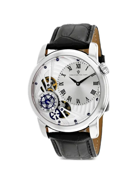 CHRISTIAN VAN SANT Sprocket Auto-Quartz 46mm watch Silver CV1540