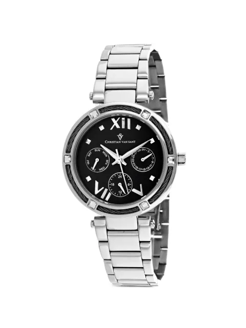CHRISTIAN VAN SANT Sienna 33mm watch Black CV1820