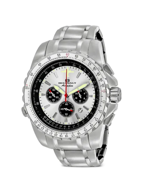 OCEANAUT Aviador Pilot 45mm watch Silver OC0110