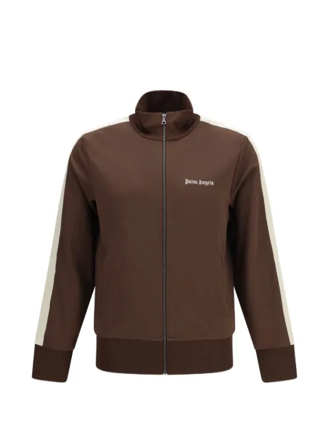Palm Angels Classic Logo track jacket Brown PMBD058S26FAB0016003