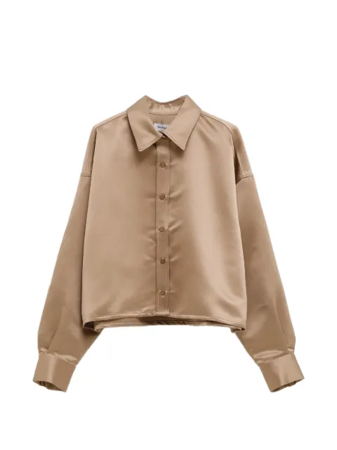 The Frankie Shop Arlen boxy shirt Neutrals CHFS22059206