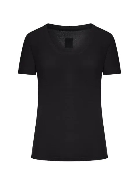 120% Lino short-sleeve T-shirt Black 33ALIW7761000B568S00