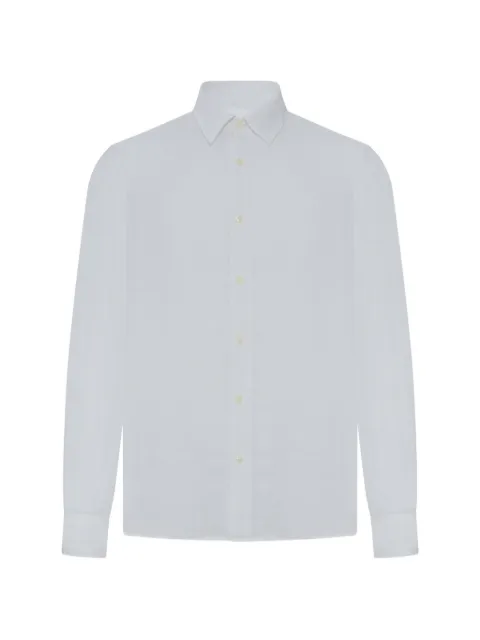 120% Lino long-sleeves shirt White 33ALIM1PKA0000115S00
