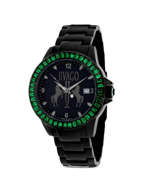 JIVAGO Folie 42mm watch Black JV4217