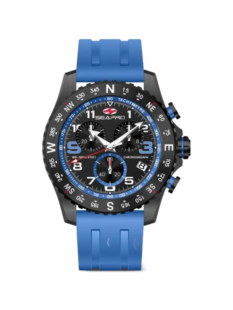 SEAPRO Gallantry 44mm watch Black SP9735