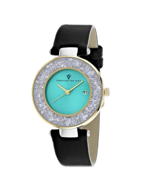 CHRISTIAN VAN SANT Dazzle 34mm watch Blue CV1225