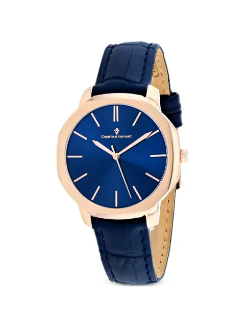 CHRISTIAN VAN SANT Octave Slim 37mm watch Blue CV0505