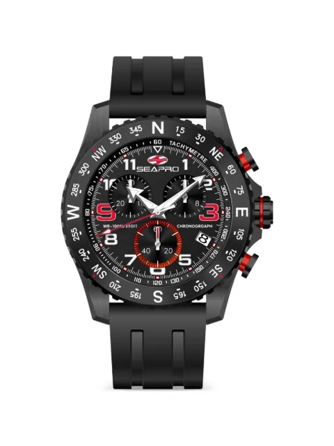 SEAPRO Gallantry 44mm watch Black SP9730