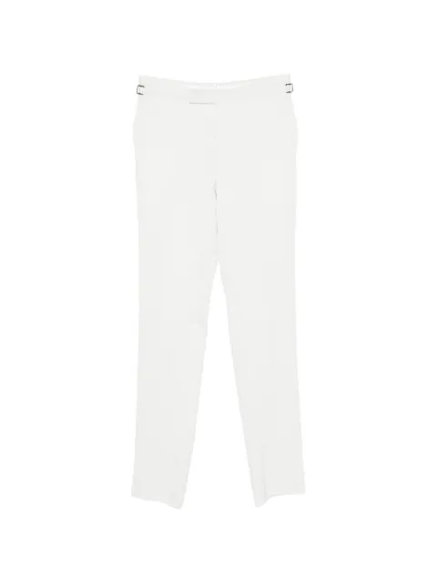 TOM FORD side-adjuster pressed-crease trousers Blue PLSS01VSS17