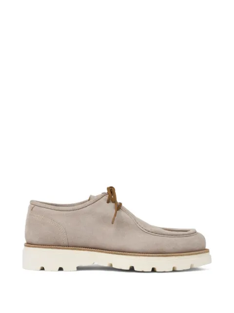Scarosso Damiano lug-sole derby shoes Neutrals DAMIANODERBLSASUED