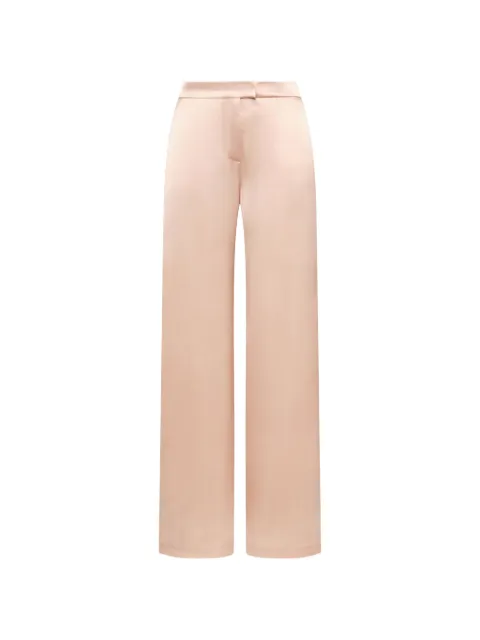 MALIPARMI Shiny Cady straight-leg trousers Pink JH80755063132001