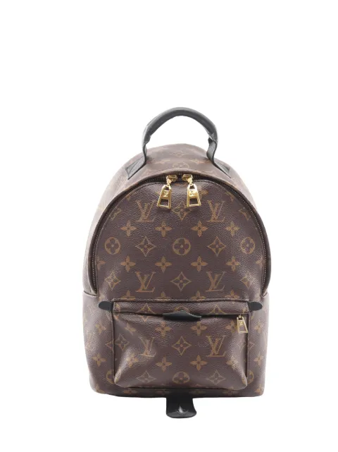 Louis Vuitton Pre-Owned 2018 Monogram Palm Springs PM backpack Brown 9138LMTTDVV7CHNH