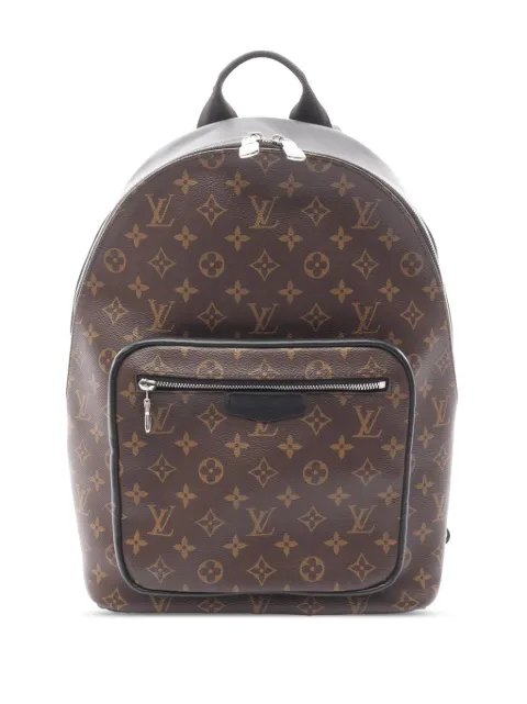 Louis Vuitton Pre-Owned 2021-2026 Monogram Macassar Josh NV backpack Brown 1DTVUELOC6HJDI3L